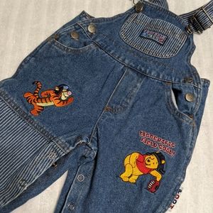 6-9 Months OVERALLS POOH & TIGGER